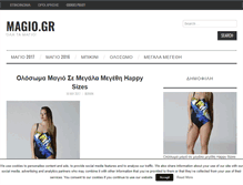 Tablet Screenshot of magio.gr